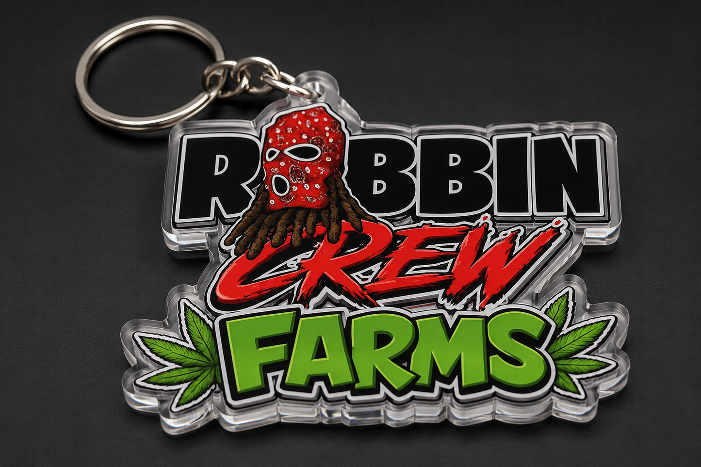 Robbin Crew Farms Keychain